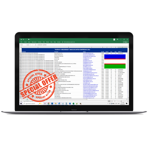 Base de Datos Empresas Cali 2026