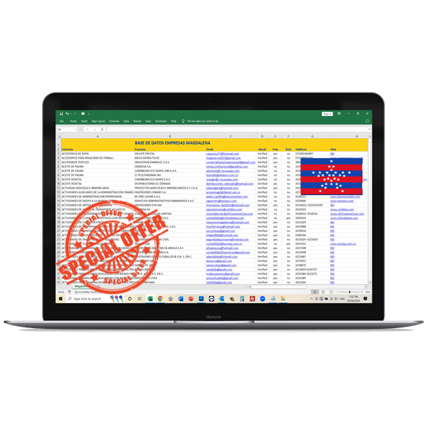 Base de Datos Empresas Magdalena 2026