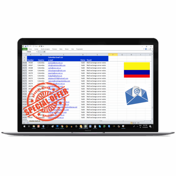 LISTA CORREOS ELECTRÓNICOS EMPRESAS COLOMBIA 2026 – IDEAL PARA EMAIL MARKETING